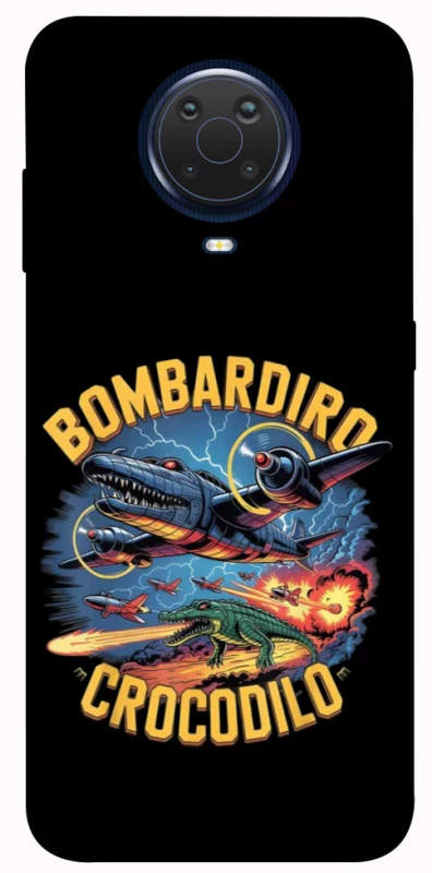 Чохол на Nokia G20 / G10 / 6.3 Bombardino Crocodilo v2 фото 1 з 1