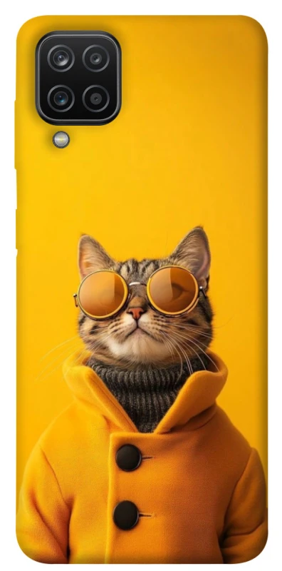 Чохол на Samsung Galaxy A12 Yellow Glasses фото 1 з 1