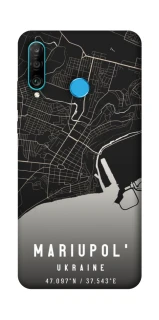 Чехол на Huawei P30 lite Mariupol map фото 1 из 1