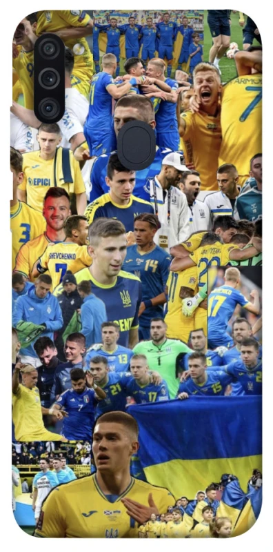 Чехол на Samsung Galaxy M11 UA-Football ver.6 фото 1 из 1