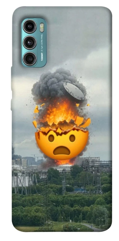 Чохол на Motorola Moto G60 Moscow never sleeps ver.2 фото 1 з 1