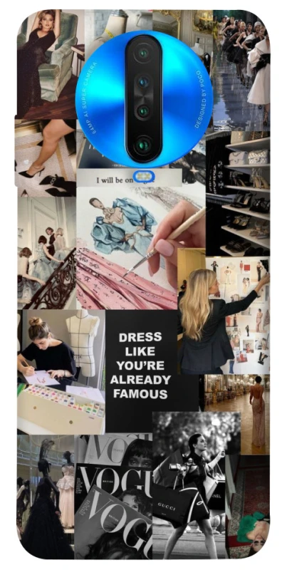 Чехол на Xiaomi Poco X2 Fashion collage ver.11 фото 1 из 1