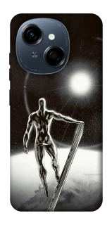 Чохол на TECNO Spark Go 1 Срібний серфер фото 1 з 1