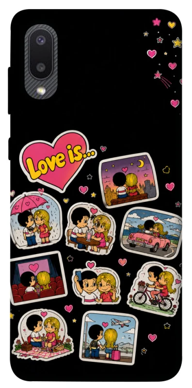Чехол на Samsung Galaxy A02 Love is ver.3 фото 1 из 1