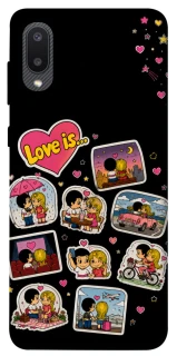 Чехол на Samsung Galaxy A02 Love is ver.3 фото 1 из 1