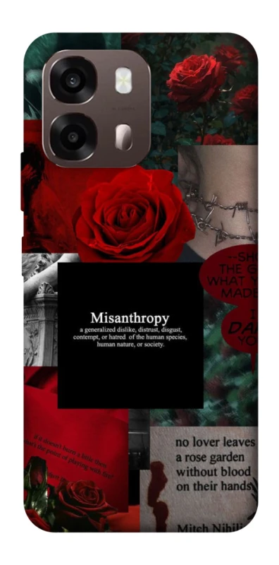 Чехол на Oppo A6 Misanthropy фото 1 из 2