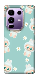 Чохол на Infinix Note 50 Pro+ Labubu Green фото 1 з 1