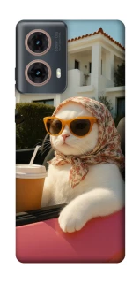 Чохол на Motorola Moto G85 Stylish Cat Cruise фото 1 з 1