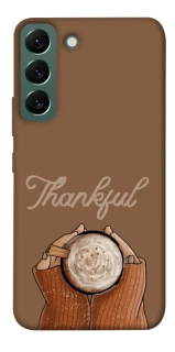 Чехол на Samsung Galaxy S22 Thankful coffee фото 1 из 1
