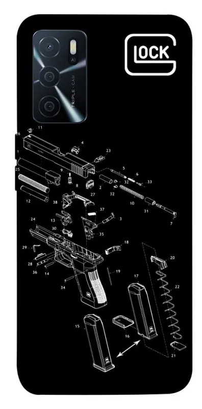 Чохол на Oppo A16s / A16 LOCK фото 1 з 1