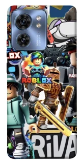 Чехол на Motorola Edge 40 Roblox collage ver.1 фото 1 из 1