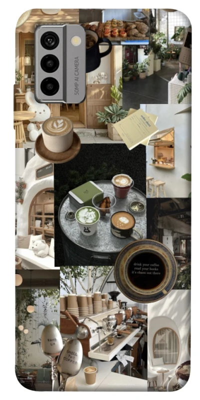 Чехол на Nokia G22 Coffee collage ver.4 фото 1 из 1