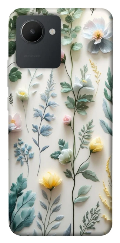 Чохол на Realme C30 Floral design ver.4 фото 1 з 1
