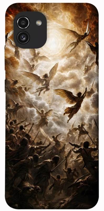 Чехол на Samsung Galaxy A03 angels фото 1 из 1