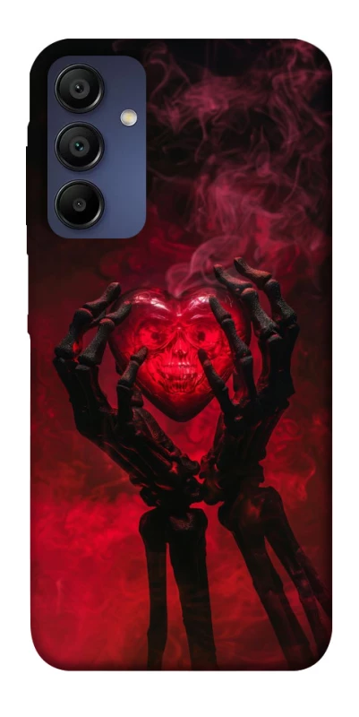 Чохол на Samsung Galaxy A15 4G/5G Heart in the hands of a skeleton фото 1 з 1