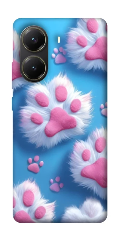 Чохол на Xiaomi Poco X6 Pro Cat paw фото 1 з 1