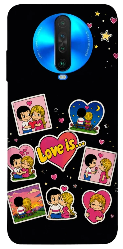 Чехол на Xiaomi Poco X2 Love is фото 1 из 1