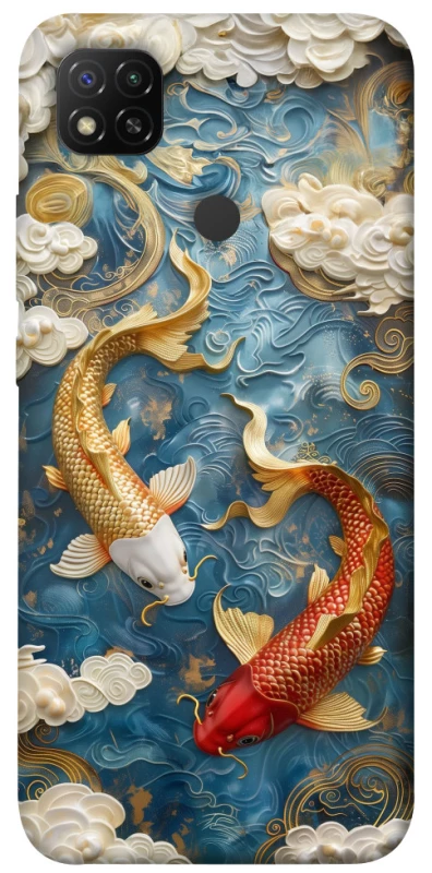 Чохол на Xiaomi Redmi 9C Koi carp фото 1 з 1