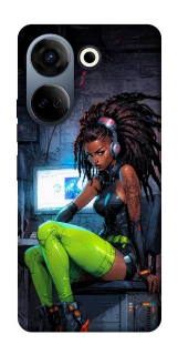 Чохол на TECNO Camon 20 Pro (CK7n) Cyber girl фото 1 з 1