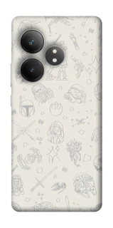 Чохол на Realme GT Neo 6 SE Star Wars background ver.1 фото 1 з 1
