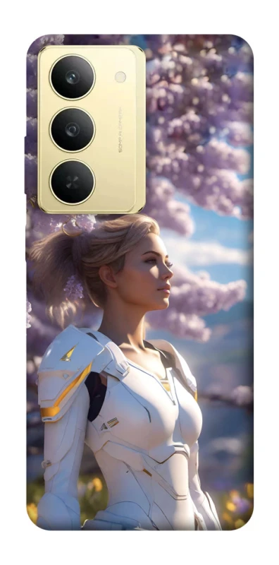 Чехол на Realme 14x Cyber space girl ver.1 фото 1 из 1