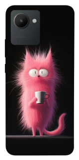 Чехол на Realme C30 Розовый котёнок фото 1 из 1