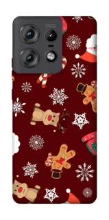 Чехол на Motorola Edge 50 Pro Новогодний v6 фото 1 из 1