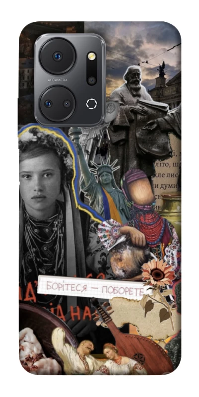 Чехол на Huawei Honor X7a Ukraine style ver.6 фото 1 из 1