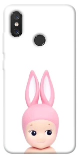 Чехол на Xiaomi Mi 8 Minimal Bunny Peek фото 1 из 1