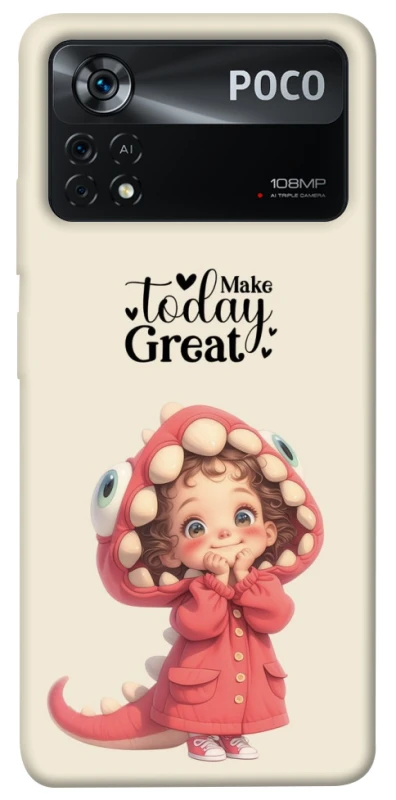 Чохол на Xiaomi Poco X4 Pro 5G Make today great фото 1 з 1