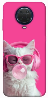 Чехол на Nokia G20 / G10 / 6.3 Pink kitty фото 1 Чехол на Nokia G20 / G10 / 6.3 Pink kitty фото 1 из 1
