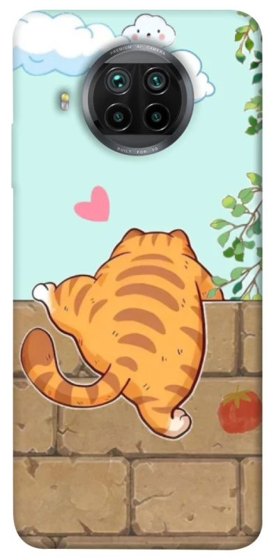 Чехол на Xiaomi Mi 10T Lite / Redmi Note 9 Pro 5G Cat the meow фото 1 из 1