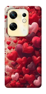 Чохол на Infinix Zero 30 4G Many hearts фото 1 з 1