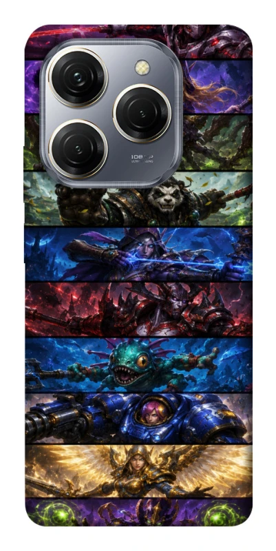 Чохол на TECNO Spark 20 Pro Blizzard ver.3 фото 1 з 1