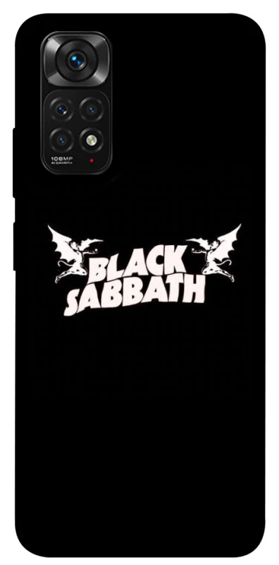 Чохол на Xiaomi Redmi Note 11 (Global) / Note 11S Black Sabbath logo ver.2 фото 1 з 1