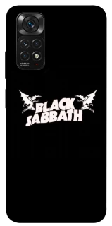 Чохол на Xiaomi Redmi Note 11 (Global) / Note 11S Black Sabbath logo ver.2 фото 1 Чохол на Xiaomi Redmi Note 11 (Global) / Note 11S Black Sabbath logo ver.2 фото 1 з 1