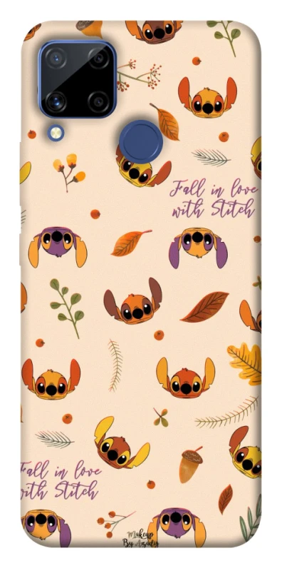 Чохол на Realme C15 Fall in love with Stitch фото 1 з 1