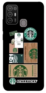 Чохол на ZTE Blade A52 Starbucks coffee фото 1 з 1