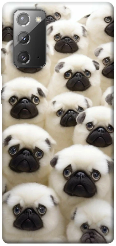 Чохол на Samsung Galaxy Note 20 Doggy Pug Love фото 1 з 1