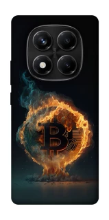 Чехол на Xiaomi Redmi Note 14 Pro 4G Fire Bitcoin фото 1 из 1