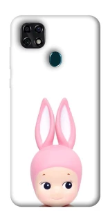 Чохол на ZTE Blade 20 Smart Minimal Bunny Peek фото 1 з 1