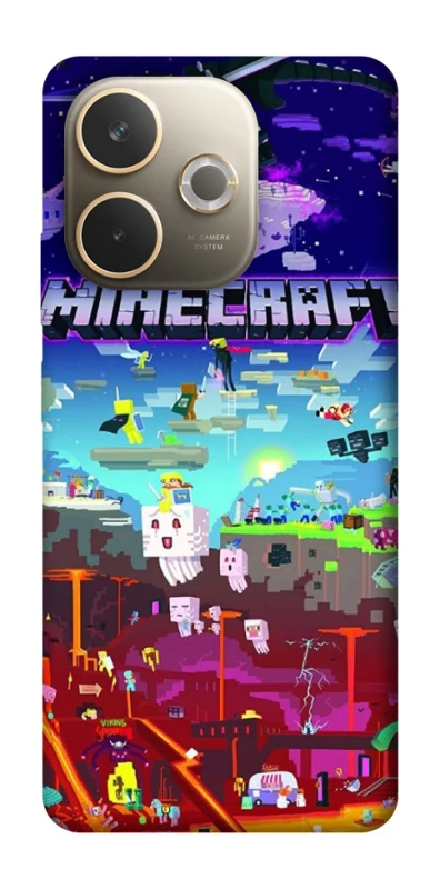 Чохол на Oppo A5 Pro 4G Minecraft world фото 1 з 1