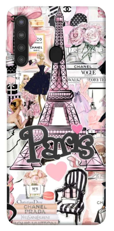 Чехол на Samsung Galaxy A21 Fashion collage ver.8 фото 1 из 1