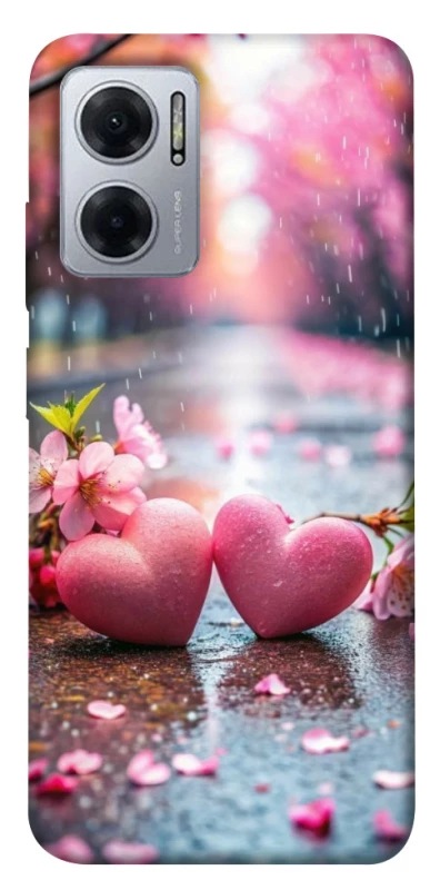 Чохол на Xiaomi Redmi Note 11E Pink heart фото 1 з 1