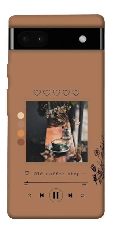 Чохол на Google Pixel 6a Coffee player фото 1 з 1