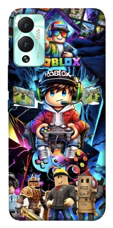 Чохол на Infinix Hot 12 Play Roblox collage ver.4 фото 1 з 1