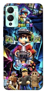 Чехол на Infinix Hot 12 Play Roblox collage ver.4 фото 1 из 1