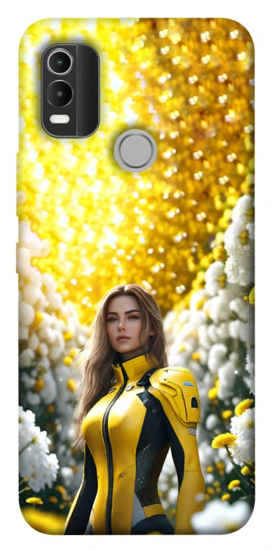 Чохол на Nokia C21 Plus Cyber space girl ver.2 фото 1 з 1