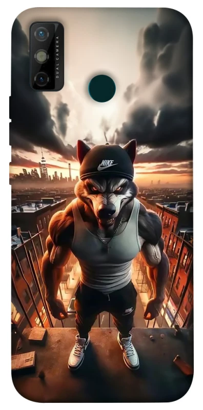 Чехол на TECNO Spark 6 Go Волк фото 1 из 1