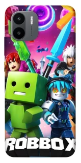 Чехол на Xiaomi Redmi A1+ / Poco C50 / A2+ Roblox gaming heroes фото 1 из 1